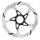BRAKE DISC MTB CENTERLOCK TEKTRO 180 mm BLACK FOR TOUTE TYPE OF BRAKE PAD WITHOUT NUT (WORKSHOP FITTING)