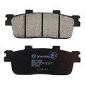 BRAKE PAD SET BREMBO FOR PEUGEOT 125 LXR 2010>2013 REAR/SYM 300 GTS 2009>2013 REAR, 125 JOYRIDE 2007>2009 REAR, 300 JOYMAX EVO 2010>2012 REAR (SCOOTER CARBON CERAMIC) -07040CC
