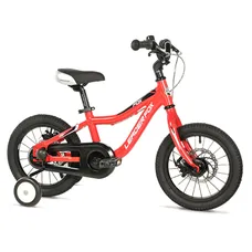 CONVENTIONAL BICYCLE CHILDREN'S 14 INCHES LEADER FOX FOX 2025 RED MONOVITESSE FRAME ALUMINIUM (SIZE CHILDREN'S JUSQU'TO 105 cm) -MECANIQUE TO DISC