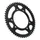 ADAPTABLE 50CC GEARED MOTORCYCLE REAR SPROCKET APRILIA 50 RX 2006>2017/DERBI 50 SENDA X RACE 2004>2011/GAS GAS 50 SM ROOKIE 2001>2005/RIEJU 50 MRT 2009> 420 53 DTS STEEL BLACK (DIAMETER 105/125/8.5) -JT SPROCKETS