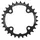PLATEAU VTT 4BRA D.80 POUR SRAM X0-XX-X9-X7 STRONGLIGHT DOUBLE 28DTS INTERIEUR NOIR CT2 10V. - EPAISSEUR 3.5mm