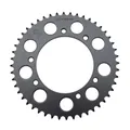 ADAPTABLE 50CC GEARED MOTORCYCLE REAR SPROCKET DERBI 50 SENDA R, SM, X-TREME, X-RACE 2000>2005/PEUGEOT 50 XP6 2002>, XPS/MBK 50 X-LIMIT 2004>/YAMAHA 50 DTR/RIEJU 50 RMX, SMX 420 48 DTS (BORE 105 mm) -IGM
