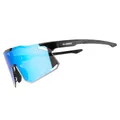 CYCLING GLASSES ADULT GIST ECLIPSE MONTURE BLACK VERRE BLUE POLYCARBONATE (PROTECTOR 100% CONTRE UVA, UVB, UVC AND LUMIERE BLEUE) COMPATIBLE CLIP VERRES CORRECTEURS REF 225380