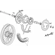 Roue arrière