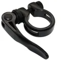 COLLIER SERRAGE TIGE DE SELLE RAPIDE NEWTON ALU NOIR DIAM. 28,6mm (SUR CARTE)