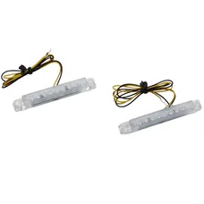 ECLAIRAGE DECO REPLAY BARETTE A LEDS BLEU (L 60mm / H 8mm / L 9mm) (LA PAIRE) **