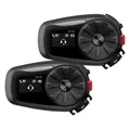 INTERCOM SENA 5S10 DUO BLUETOOTH 5.1 JUSQU'A 2 UTILISATEURS / 700M PORTEE AVEC ECRAN LCD
