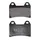 BRAKE PAD SET NEWFREN FOR APRILIA 1000 RSV TUONO R 2004>2012 FRONT/DUCATI 800 F GT 2013> FRONT/YAMAHA 660 XT X 2004>2016 FRONT/KTM 790 DUKE 2018> FRONT (FD0221BT) (TOURING ORGANIC)