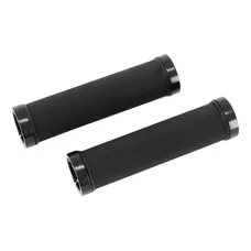 GRIP CITY HERRMANS DIAMOND LOCK BLACK L130MM SERRAGE DOUBLE CLAMP BLACK (PAIR CARDED)