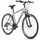 CONVENTIONAL BICYCLE TREKKING BIKE 28 LEADER FOX AWAY MEN'S SILVER MATTE 7-SPEED FRAME 20,5 INCHES (SIZE ADULT 183 TO 190 cm)
