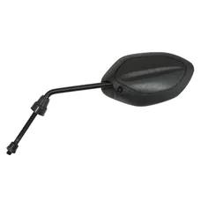 REAR-VIEW MIRROR SCOOTER P2R OVAL BLACK LEFT DIAMETER 8 mm (BLOQUABLE)