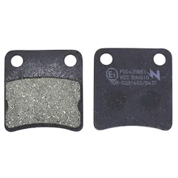 PLAQUETTE DE FREIN NEWFREN POUR PIAGGIO 125-250-400 MP3 2007> / BMW 600 SPORT 2012> / APRILIA 850 SRV 2012> / HONDA 1100 CRF L ADVENTURE 2020> , 750 X-ADV 2017> (FD0439BE) (ELITE ORGANIQUE)