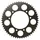 ADAPTABLE 50CC GEARED MOTORCYCLE REAR SPROCKET APRILIA 50 RX,SX 2006>2011 420 53 DTS STEEL (BORE 105 mm) -P2R SELECTION