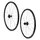ROUES GRAVEL/ROAD DISC 700 FULCRUM RACING 3 DB BLACK CASSETTE CAMPAGNOLO 12/11/10-SPEED CENTERLOCK THRU AXLE 12-15/100 AND 12/142 mm TUBELESS READY (PAIR)