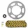 KIT CHAINE ADAPTABLE DERBI 50 GPR NUDE 2004>2005 420 14x53 (DIAM COURONNE 108/123/6.5) -AFAM