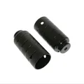REPOSE PIED BMX ALUMINIUM DIAMETER 45 mm BLACK L100MM FOR AXLE OF 3/8 (PAIR)