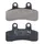 PLAQUETTE DE FREIN NEWFREN POUR ELSTARS 125 BLADE S 2010> AV/AR/GENERIC 50 SM MINI TRIGGER 2008>2009 AV/AR, X MINI TRIGGER 2008>2009/LIFAN 125 LF OFF ROAD 2007> AV (FD0522BT) (TOURING ORGANIQUE)
