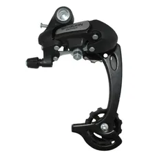 REAR MTB DERAILLEUR P2R 9/8-SPEED.NINE CAGE LONGUE BLACK (COMPATIBLE SHIMANO JUSQU'TO 34T)