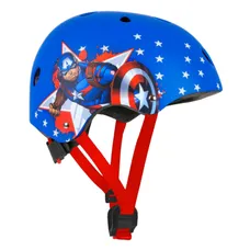 CHILDREN'S BICYCLE HELMET DISNEY V3 CAPTAIN AMERICA WITH ADJUSTMENT DIAL ADJUSTMENT SIZE 54-58 (CARD-PACKED)