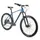 CONVENTIONAL BICYCLE MTB 29 LEADER FOX EMPORIA BLUE TIGRE 11-SPEED FRAME 22 INCHES (SIZE ADULT 190 cm TO PLUS)