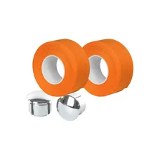 HANDLEBAR TAPE/HANDLEBAR VELOX TRESSOSTAR 90 COTON ORANGE 20 mm X 2,80M (SOLD AU BLISTER PACK OF 2) -GUIDOLINE