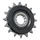 PIGNON MOTO ADAPTABLE YAMAHA 600 XJ6 N DIVERSION 2009>2016 520 16 DTS RB RUBBER (RENFORT CAOUTCHOUC - ANTI BRUIT) -JT SPROCKETS