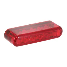 FEU ARRIERE UNIVERSEL REPLAY A LEDS BARETTE ROUGE (8 LEDS ROUGES) (HOMOLOGUE CE)