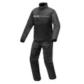 VETEMENT DE PLUIE TUCANO SET HYDROSCUD NANO RAIN EXTRA NOIR XXL (2XL) (PACK VESTE+PANTALON) (HOMOLOGUE EN 14360:2004)