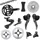 GROUPE GRAVEL SHIMANO GRX820 DISC BLACK 12-SPEED 172.5 IN 48-31 CUP PRESSFIT CASSETTE 11-36 (WORKSHOP FITTING)