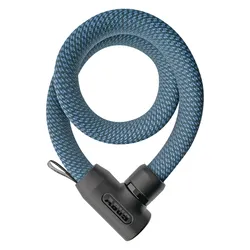BICYCLE LOCK CHAIN TO TOOL ABUS YARNIT 4004K DIAMETER 24 mm LENGTH 110 cm WITH SERRURE INTEGREE BLUE -LEVEL SAFETY 7