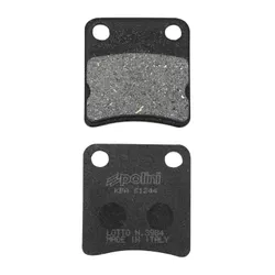 BRAKE PAD SET POLINI FOR PEUGEOT 50 TWEET 2014> FRONT/DAELIM 50 E-FIVE 2003> FRONT, 50 S-FIVE 2006> FRONT/CAGIVA 125 WR 1993> REAR (L 41 mm - H 43 mm - P 7,7 mm) (174.0132) (ORIGINAL)