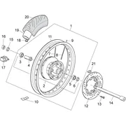 Roue arrière I