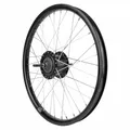 MTB WHEEL/CARGO/E-BIKE/LONGTAIL 20" ER20 REAR BLACK DOUBLE WALL HUB NEXUS 7-SPEED DRUM BRAKE 36 SPOKES STAINLESS STEEL (J.40625)
