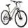 CONVENTIONAL BICYCLE TREKKING BIKE 28 LEADER FOX SUMAVA WOMEN'S SILVER MATTE 9-SPEED FRAME 16,5 INCHES (SIZE ADULT 160 TO 168 cm)