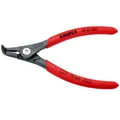 PINCE A CIRCLIPS EXTERIEUR PRO KNIPEX 140mm DIAM CIRCLIPS 3 A 10mm GRIS ANTIROUILLE POINTE 0,9mm (COUDEE) (49 21 A01) -MADE IN GERMANY