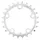 ROAD CHAINRING 5-BOLT DIA. 74 STRONGLIGHT 24T TRIPLE SILVER ALUMINIUM 7075 9/10-SPEED