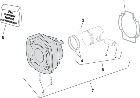 Cylindre av.piston