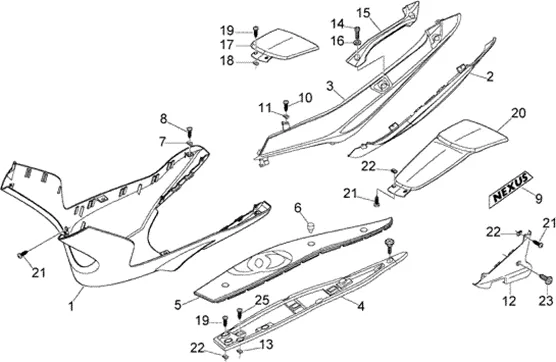 Protections laterales-Spoiler
