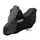 PROTECTIVE COVER MOTORCYCLE TAAC SUPER HYDROSCUD OXFORD 300D POLYESTER WATERPROOF/WATERPROOF 5000 mm SIZE M BLACK (204X90X163CM) (STRAP ANTI-FLOATING/EYELET LOCK)