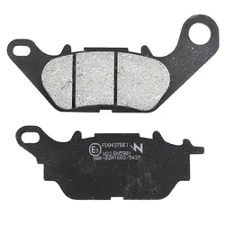 PLAQUETTE DE FREIN NEWFREN POUR YAMAHA 125 N-MAX 2015> AR, 125 TRICITY 2017> AR, 300 TRICITY 2020> AR, 125 YBR 2007>2012 AV, 135 CRYPTON 2006>2013 AV (FD0437BE) (ELITE ORGANIQUE)