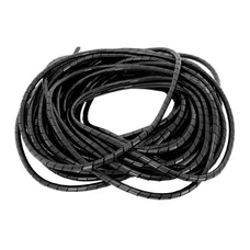 SHEATH SPIRALE FLEXIBLE FOR WIRE ELECTRIC DIAMETER 9-65 mm BLACK (25M) -P2R SELECTION