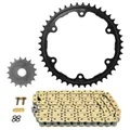 KIT CHAINE ADAPTABLE TRIUMPH 1200 SPEED TRIPLE RS 2021> 525 17x44 (DIAM COURONNE 150/170/8.5) (DEMULTIPLICATION ORIGINE) -AFAM