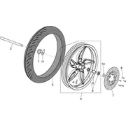 Roue Av.