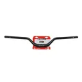 MTB HANDLEBAR RELEVE ERGOTEC RISER BAR ALUMINIUM BLACK DIAMETER 31,8 mm L 780 mm RELEVE 70 mm (APPROVED LEVEL 6)