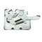 MECANISME OF FASTENING DE SEAT OEM PIAGGIO 50 TYPHOON, NRG 1998 > 2004-268300