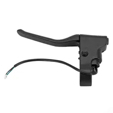 BRAKE LEVER SCOOTER BLACK WITH INTERRUPTEUR STOP