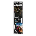 AUTOCOLLANT/STICKER REFLECTIVE FOR SPOKE OF BICYCLE BLACK (SET OF 30) -REFLECTIVE BERLIN