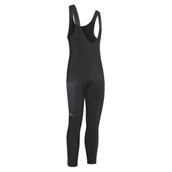 CUISSARD / COLLANT LONG GIST BRETELLES BIB-TIGHS ZERO POUR TEMPERATURE 0- NOIR ZIP AUX CHEVILLES XXL -5653