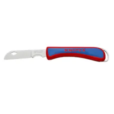 COUTEAU ELECTRICIEN PLIANT PRO KNIPEX LAME EN ACIER INOXYDABLE AVEC POIGNEE ERGONOMIQUE (16 20 50 SB) -MADE IN GERMANY