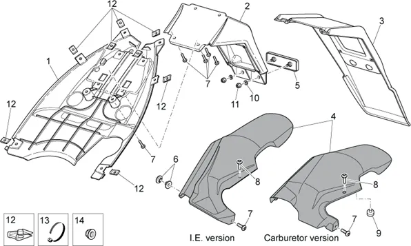 Carrosserie posterieure III